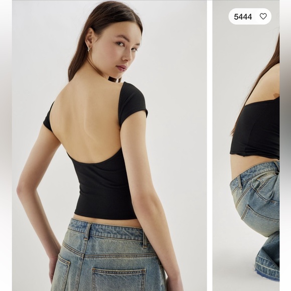 Urban Outfitters Backless Cap Tee - Picture 1 of 3